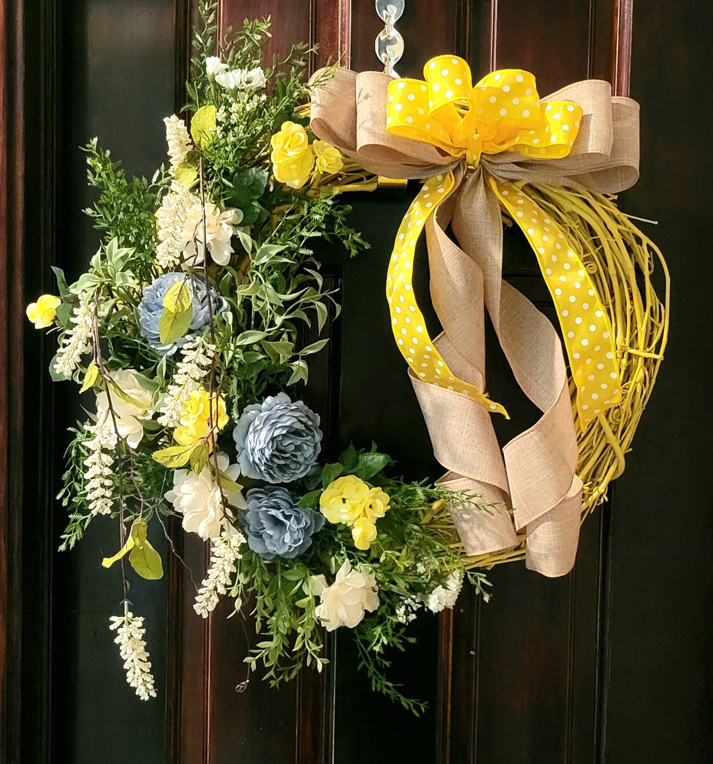 Sunshine Floral Wreath