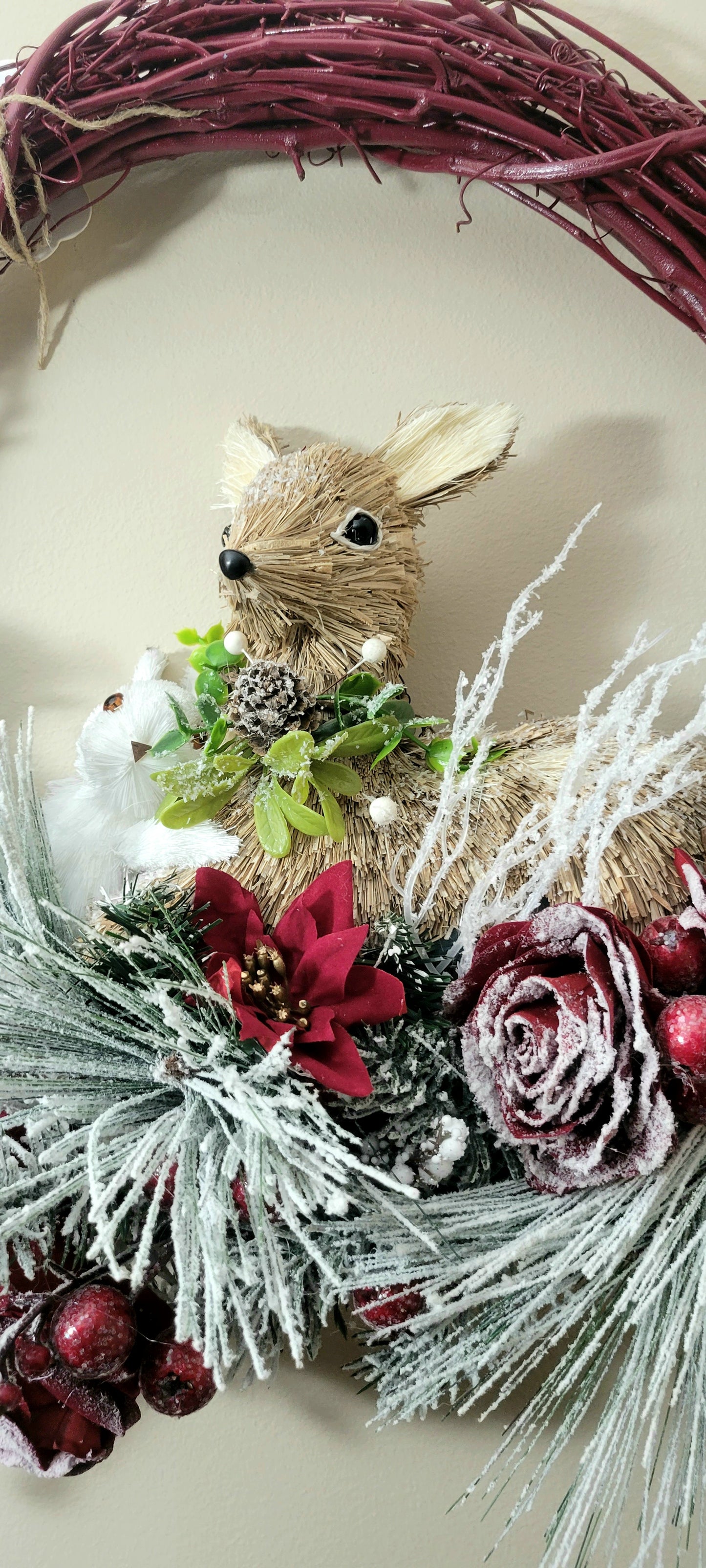 Cranberry Forest Friends Wreath