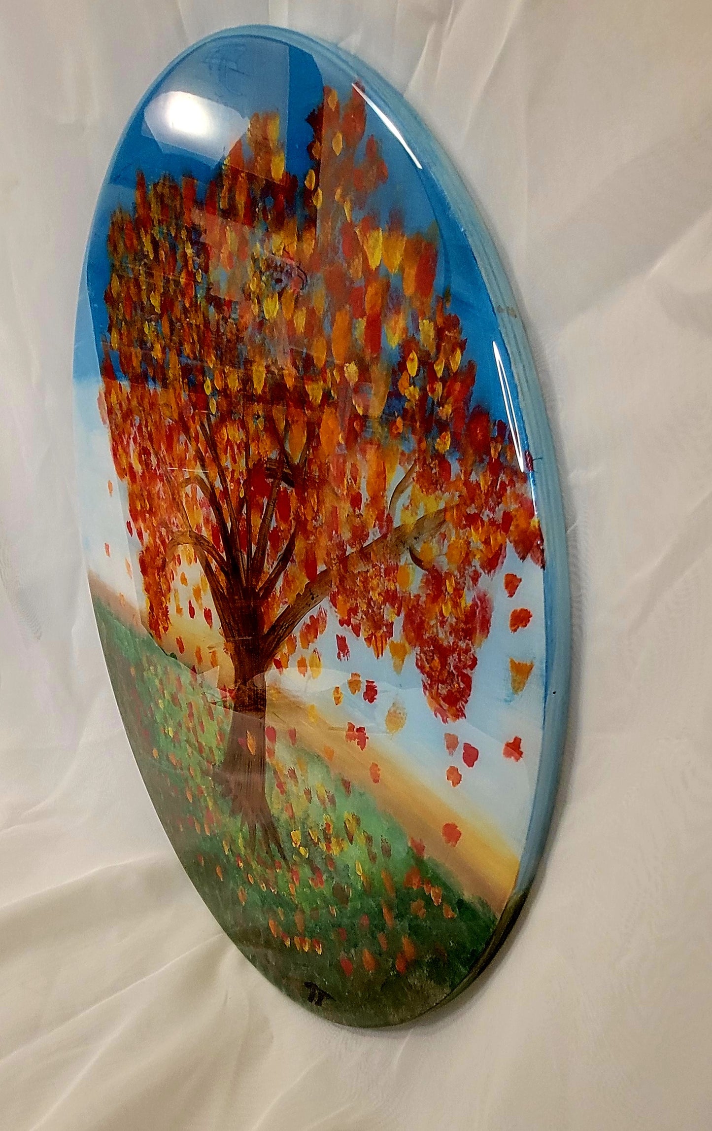 Hand-painted  Fall Bliss Wall Art