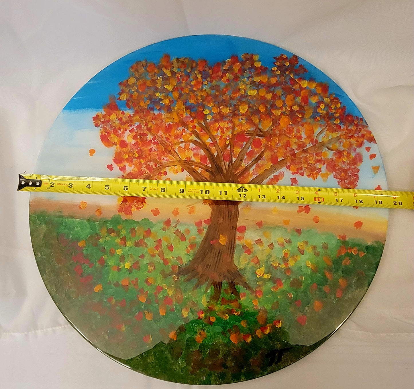 Hand-painted  Fall Bliss Wall Art