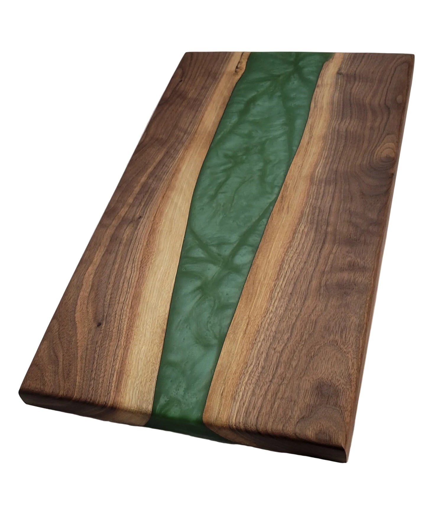 Evergreen Cascade Handmade Black Walnut Charcuterie Board