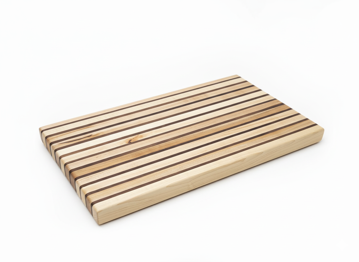 Walnut Harvest – Maple & Walnut Butcher Block Board