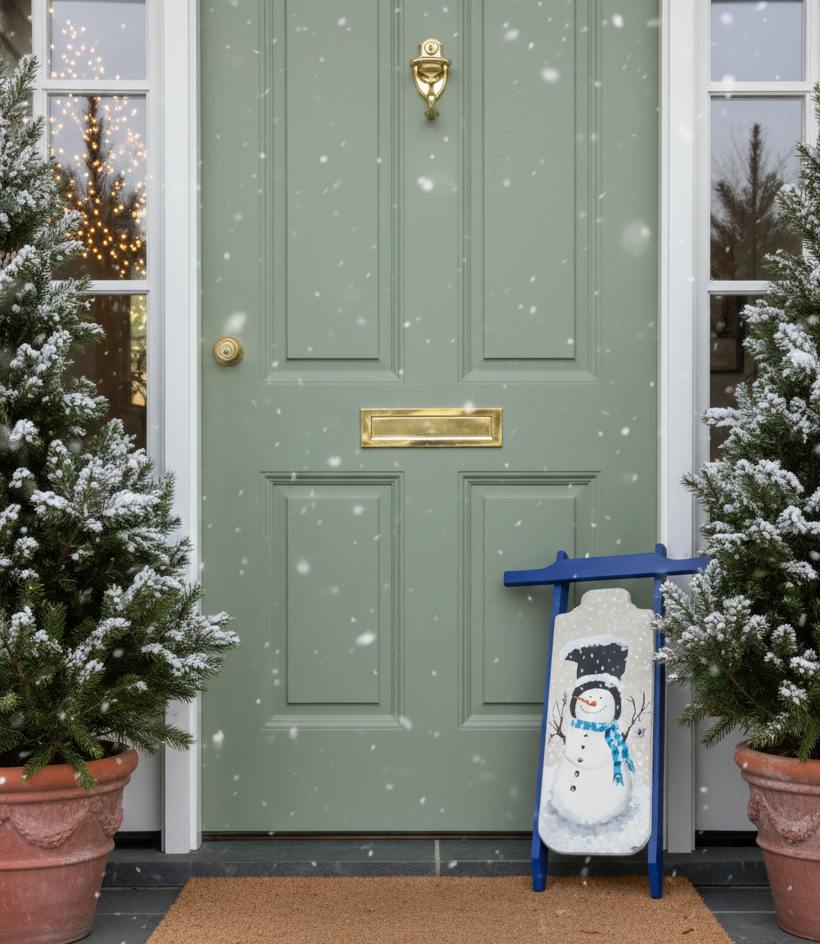 Frost & Jolly – Winter Snowman Sled