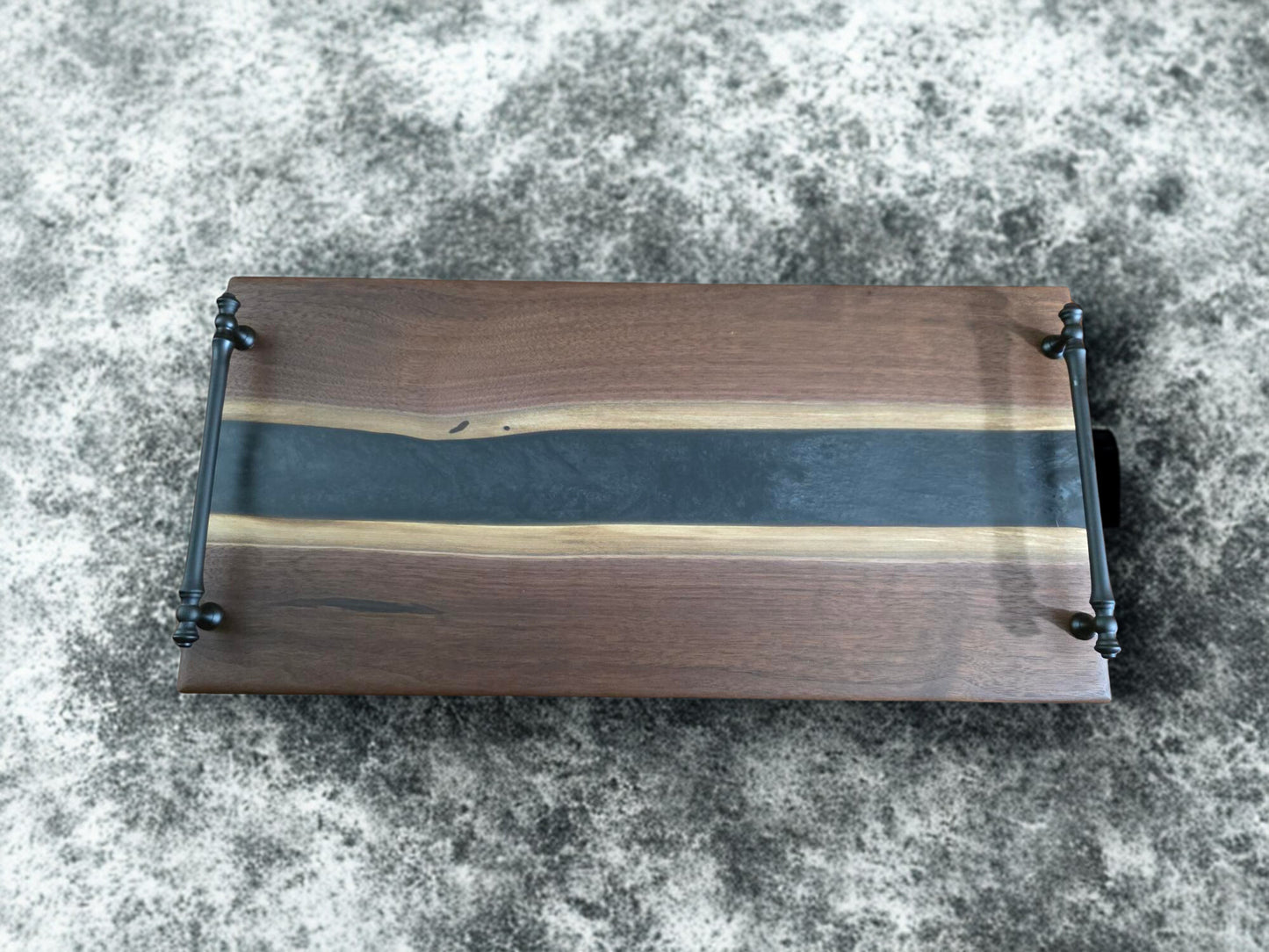 Dark River Reserve – Black Walnut Charcuterie Board