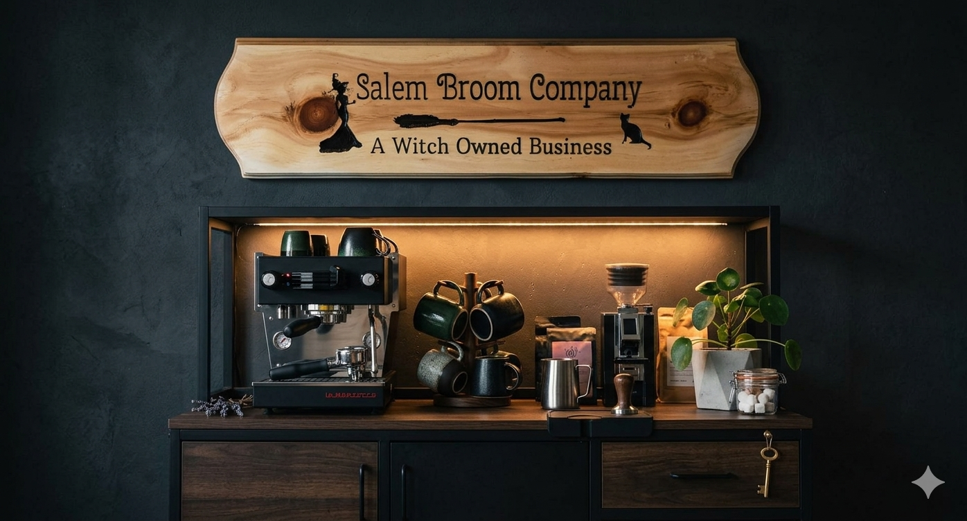 The Salem Broom Company – Heirloom Style Wood Sign
