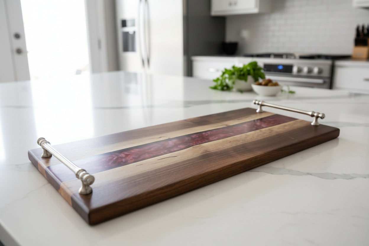 Solar Vein Charcuterie Board