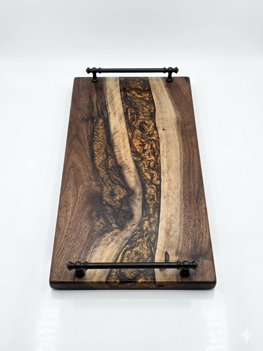Metallic Current Charcuterie Board