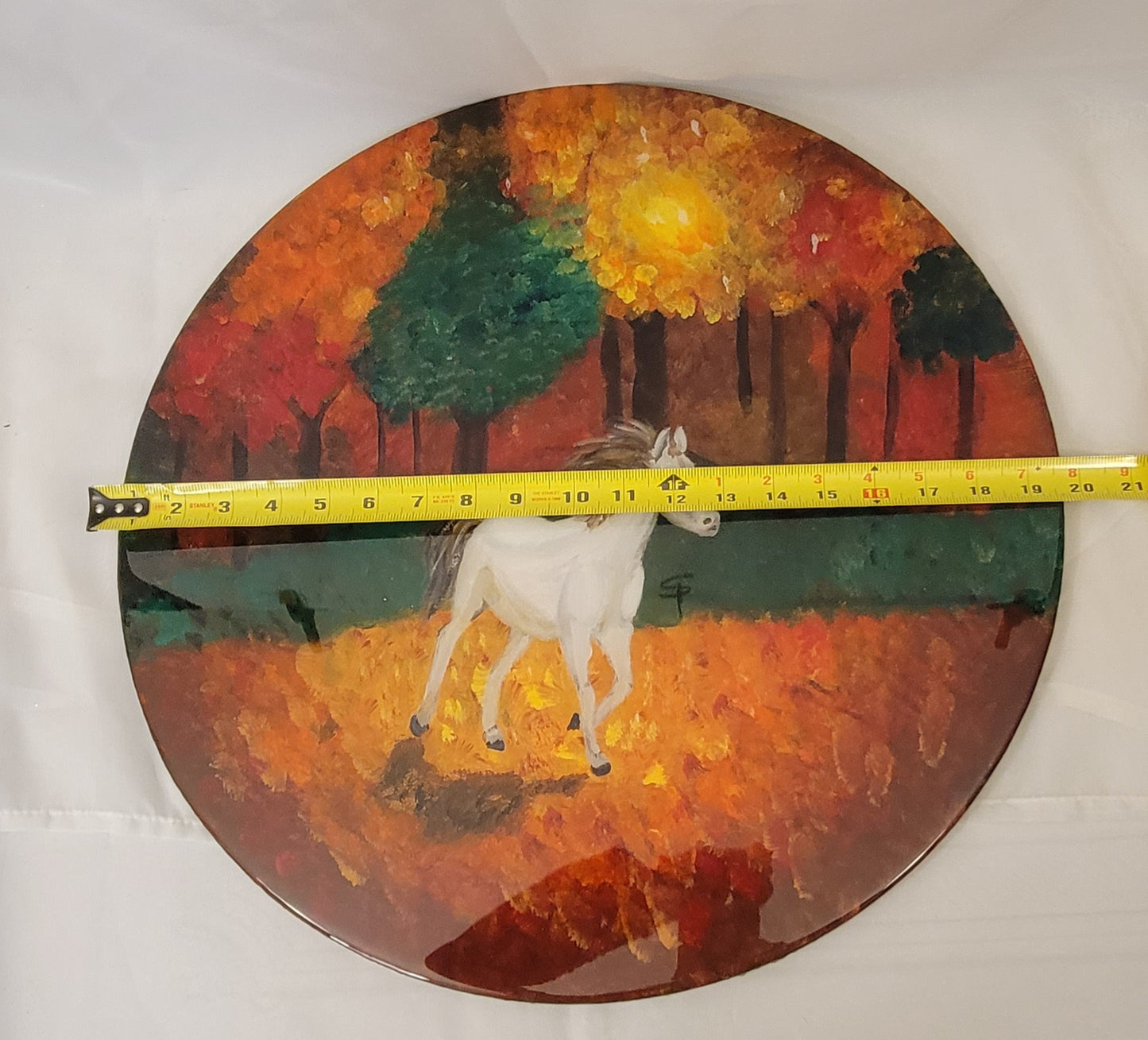 Autumn Escape Horse in fall foliage