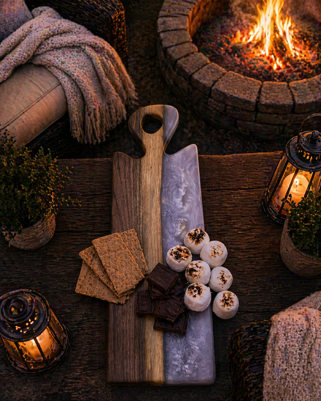Lavender Twilight Charcuterie Board